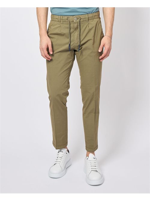 Yes Zee men's trousers with drawstring and elastic YES ZEE | P680-WV000905